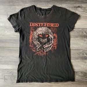 Disturbed Black Tshirt Sz S